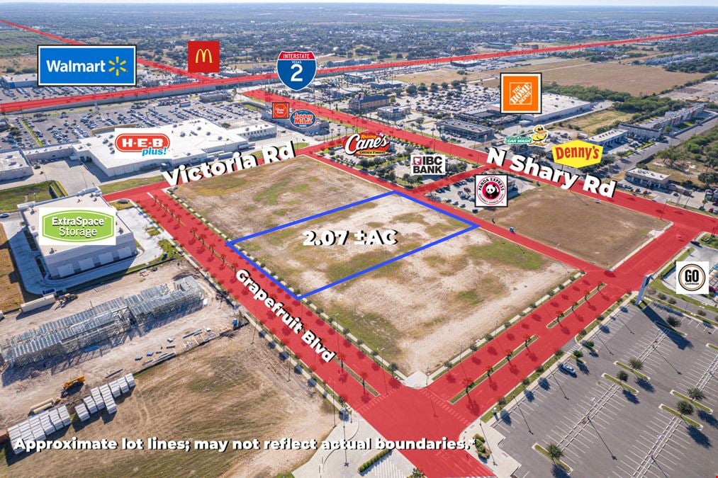 2.07 AC PAD SITE | Mission TX