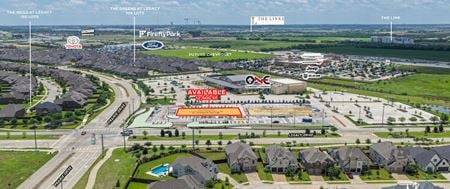 Retail space for Rent at SEQ Legacy Dr and Prairie Dr in Prosper