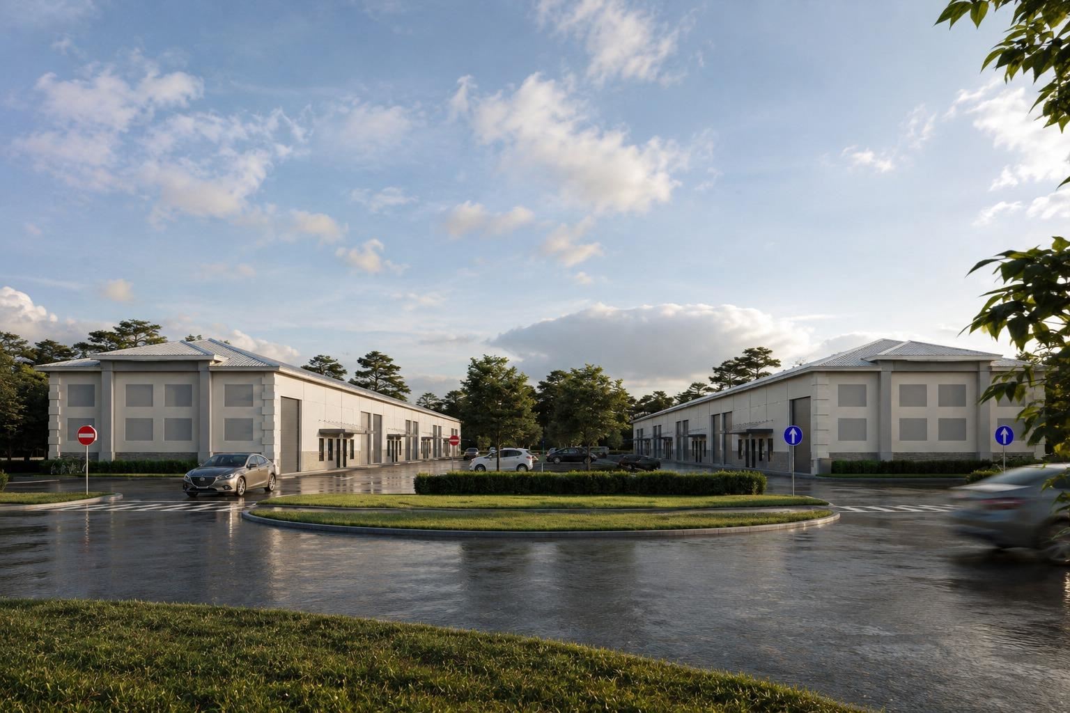New Construction Industrial Park