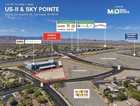 VacantLand space for Rent at 8507 North Fort Apache Road in Las Vegas