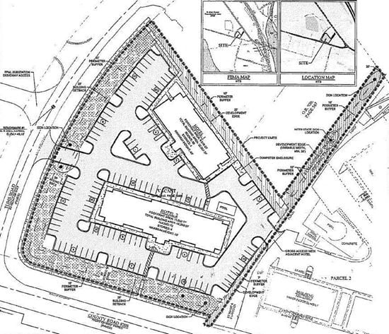 High-Visibility Hotel Development Site | 0.5 Miles to I-95