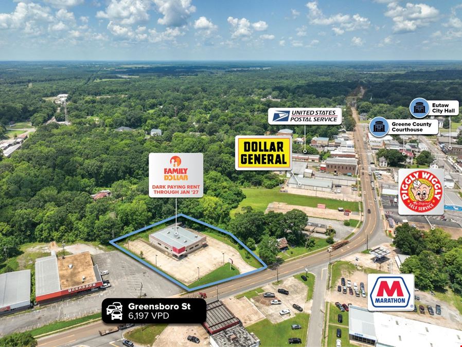 REIT Sale | Family Dollar (Dark) | Lease Expires Jan 2027