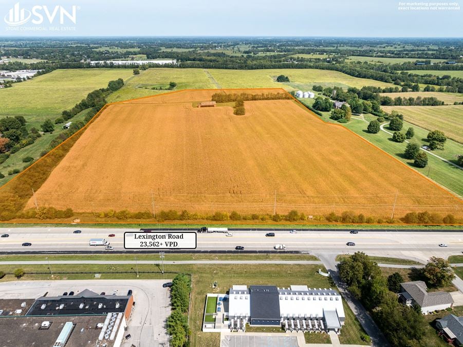 High Profile Retail Development Land Versailles, KY