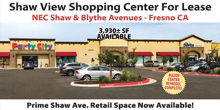 Shaw View Shopping Center - Fresno