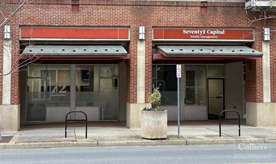 Downtown Charlottesville Office Space for Lease