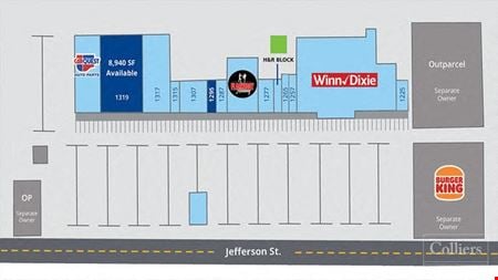 Retail space for Rent at 1245 S Jefferson St in Monticello