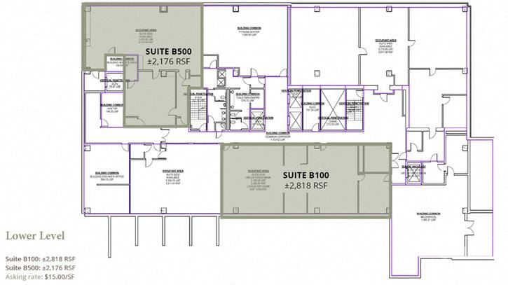 Downtown Greenville Office Space for Lease at 15 S Main Street