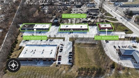 Office space for Sale at 5101, 5103, 5105 Madison Avenue in Indianapolis