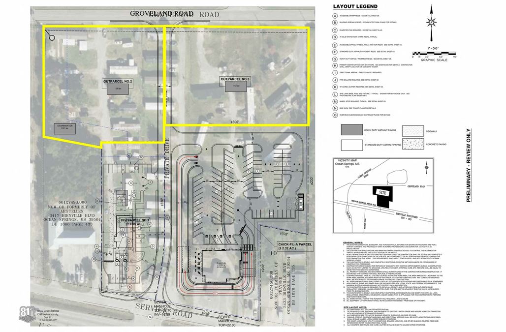 Two Prime Location Parcels on Bienville Blvd