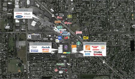 3,046 SF Crossroads Shopping Center - St. Petersburg