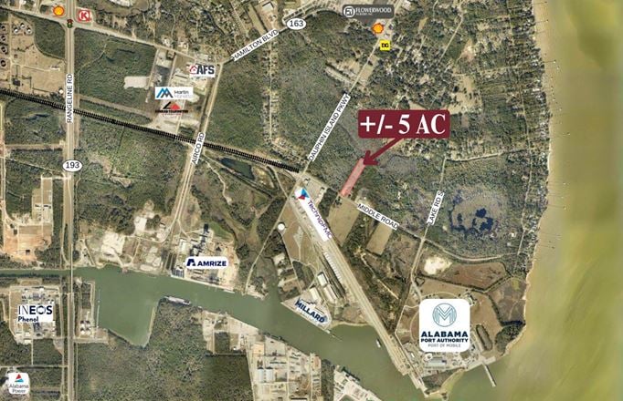 VacantLand space for Sale at Middle Dr in Theodore