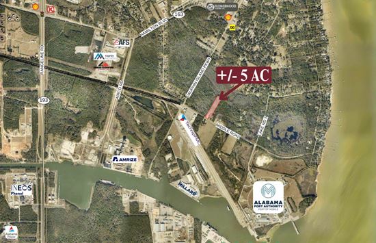 +/-5 Acres near Middle Bay Port