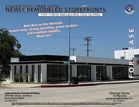 Other space for Rent at 11415 W Washington Blvd in Culver City