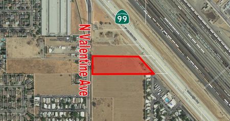 3.22 Acres CA-99 Highway Commercial Development Land - Fresno