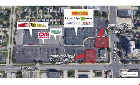 VacantLand space for Rent at 25005-25029 Van Dyke in Centerline