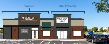 Retail space for Rent at 1010 E North Ave in Belton