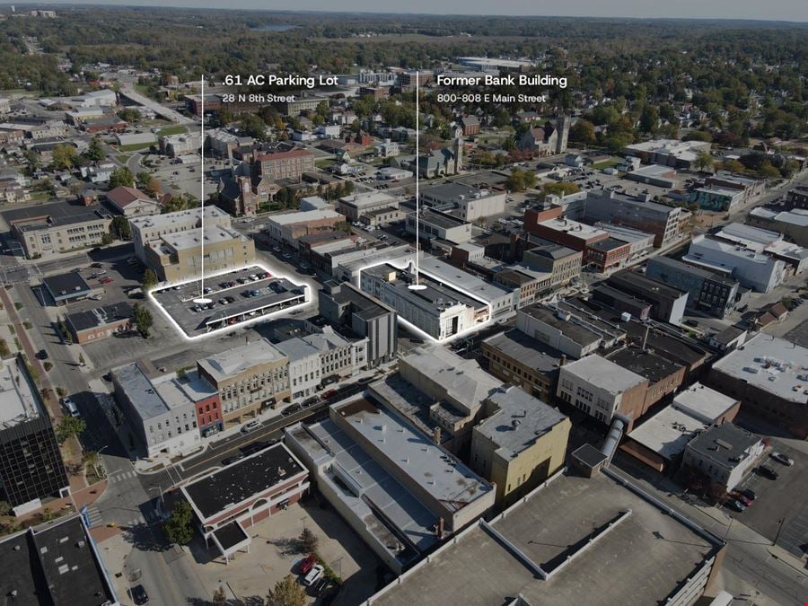 Former Bank Building | Central Business Retail/Office Uses Permitted