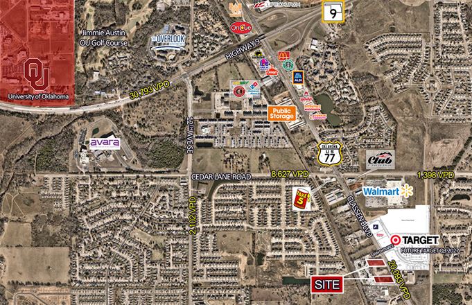 Land space for Sale at 4090 Classen Blvd in Norman