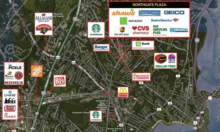 Portland, ME - Northgate Plaza