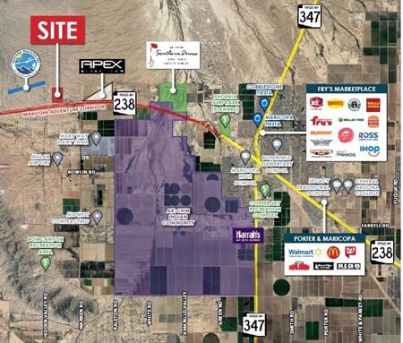 VacantLand space for Sale at W Hwy 238 in Maricopa