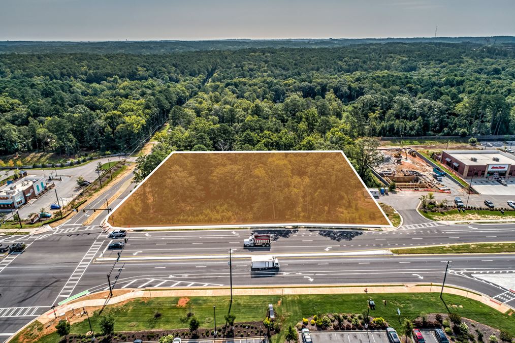 1.81 Acre Signalized Corner Ground Lease or Build-to-suit