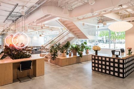 Shared and coworking spaces at 21255 Burbank Boulevard in Los Angeles
