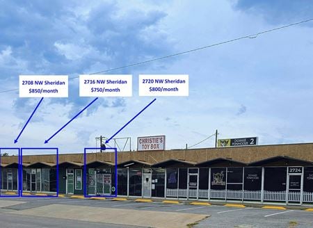 Retail space for Rent at 2716 NW Sheridan Rd in Lawton