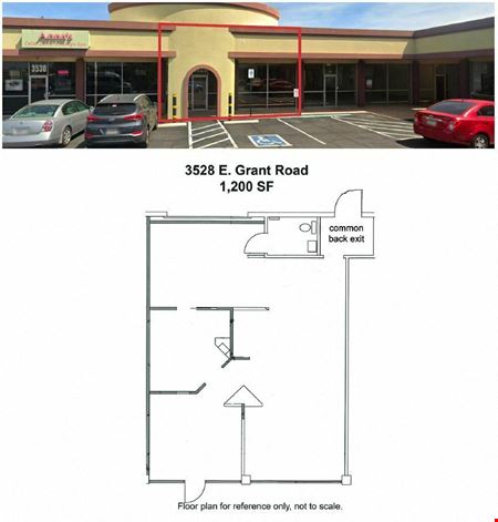Photo of commercial space at 3502-3532 E Grant Road in Tucson