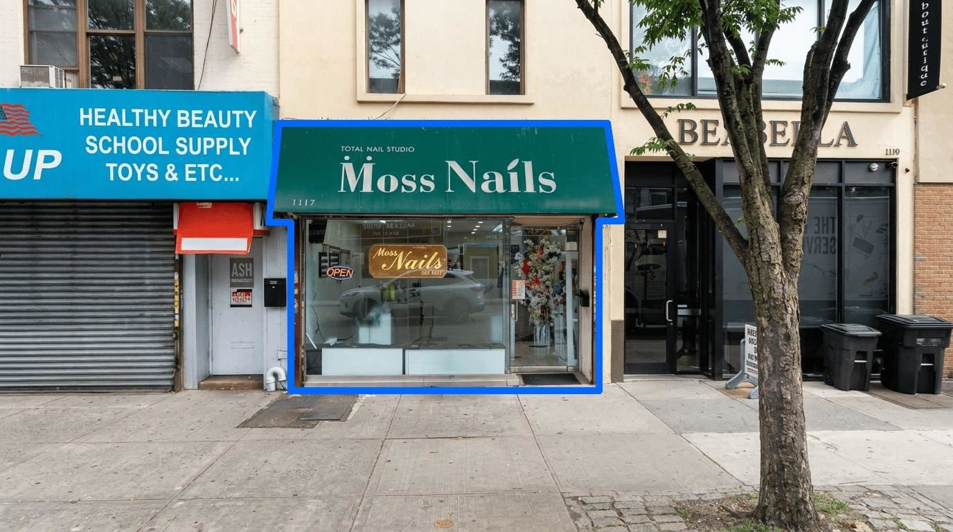 1,200 SF | 1117 Avenue J | Prime Midwood Storefront With Backyard & Flexible Retail/Office Potential