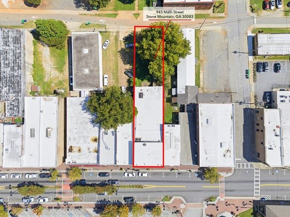 Historic Building Downtown Stone Mountain