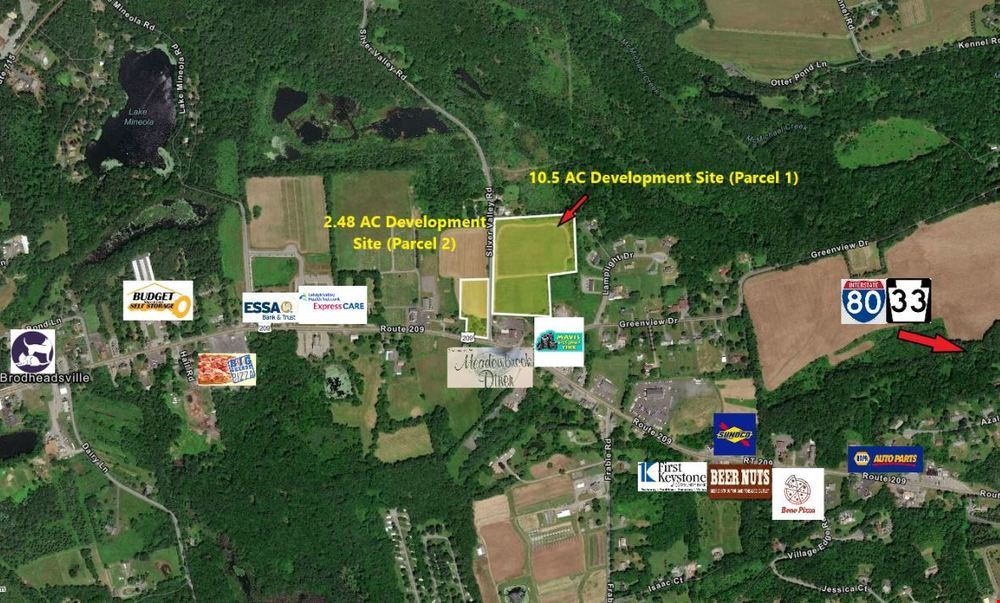 2.5 +/- Acre Corner Retail Site