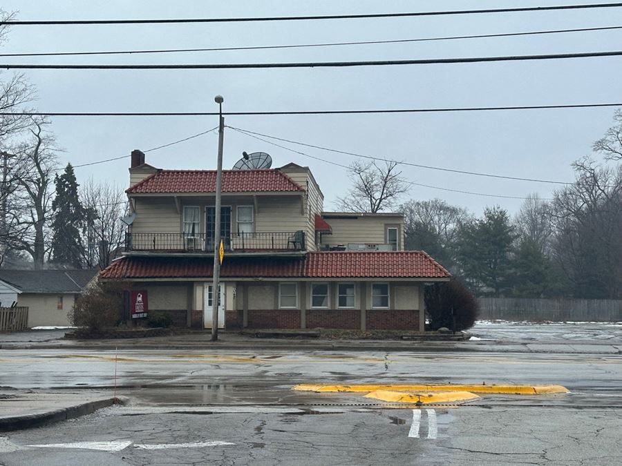 Redevelopment Opportunity--Restaurant with Apartment and Single Family Dwelling in Mentor, Ohio.