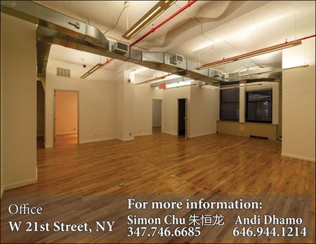 Office space for Rent at 19 West 21st Street in New York
