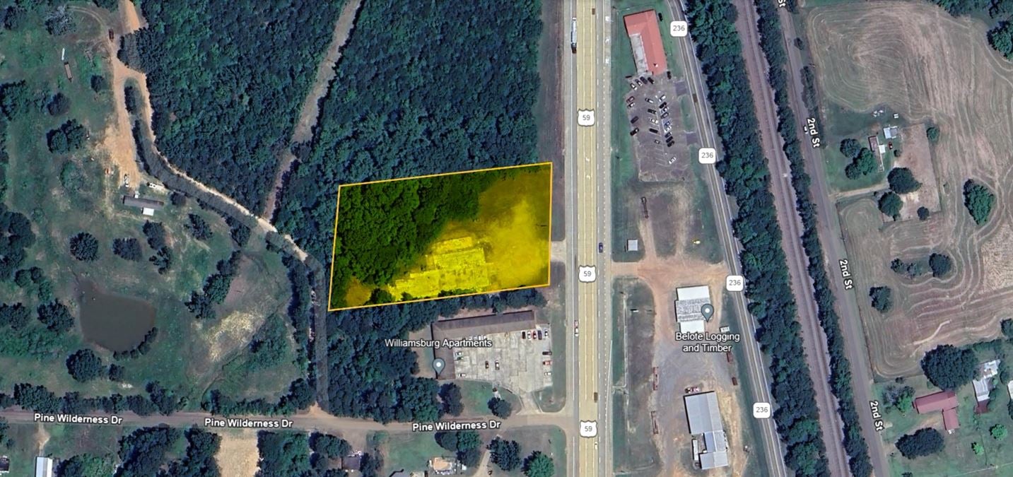 3.5 Acres on Hwy 59