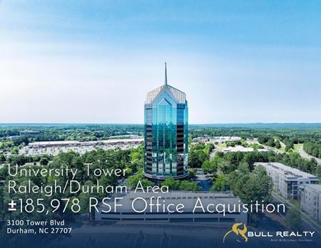 Office space for Sale at 3100 Tower Blvd in Durham