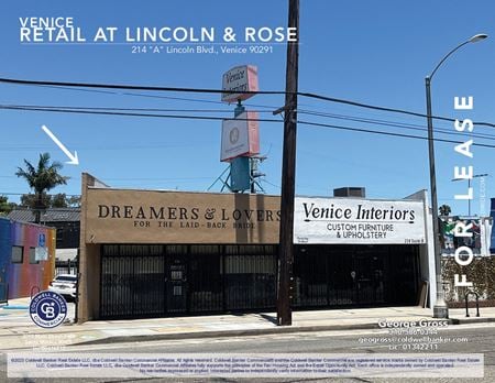 Photo of commercial space at 214 Lincoln Blvd in Venice Beach