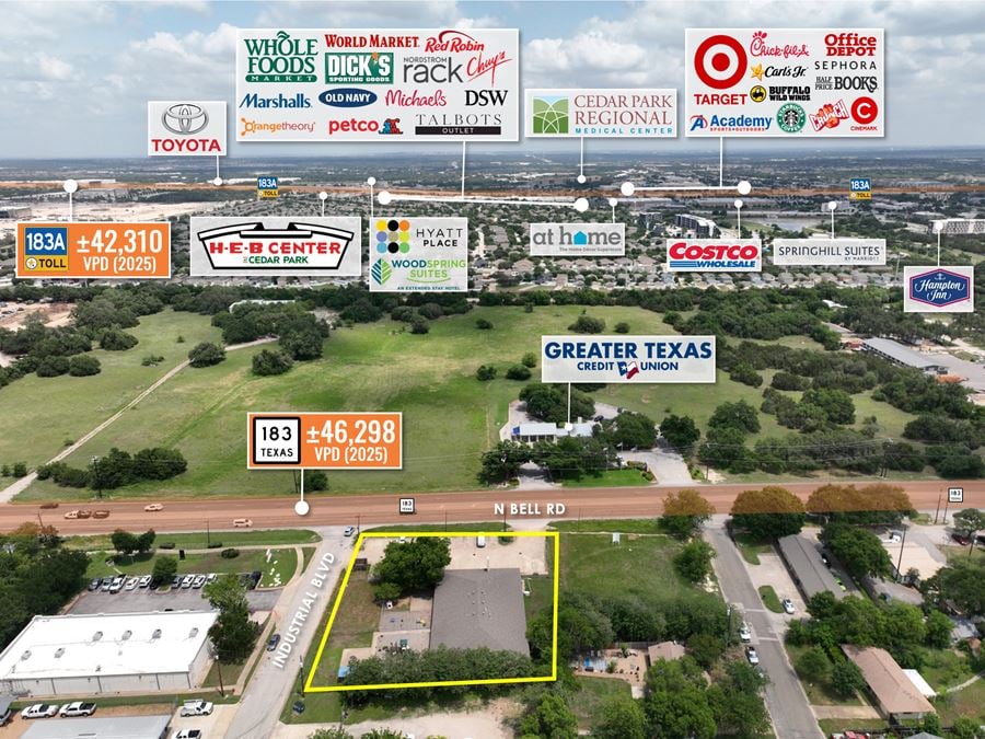 REIT Sale | Former La Petite | 46K VPD | Austin MSA | $160K HH Income