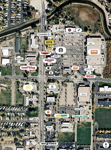 Retail space for Rent at 1880 N College Ave in Fort Collins