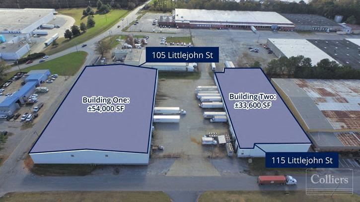 Two Industrial Buildings (Partially Leased) Available For Sale