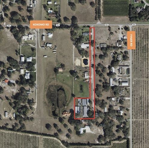 3.25± Acres with 29,000± SF Greenhouses + 2,000± SF Storage/Office (Well, 3-Phase, Near US-27)