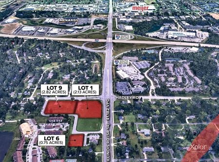 Photo of commercial space at NW Corner of Illinois & Hadley Rds in Fort Wayne