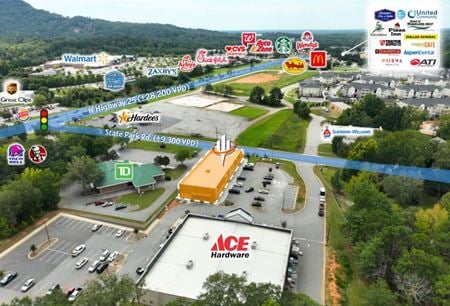 Retail space for Rent at 6516 State Park Rd in Travelers Rest