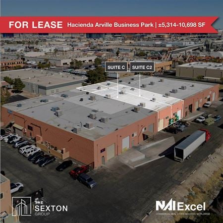 Industrial space for Rent at 4505 West Hacienda Avenue in Las Vegas