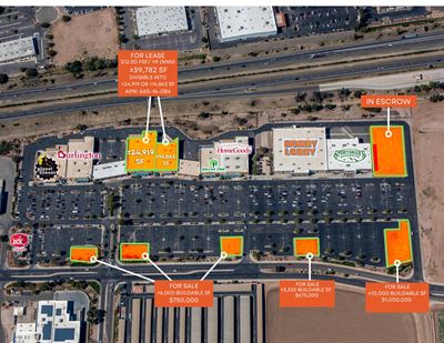 Las Palmillas Shopping Center - Retail Spaces & Pads