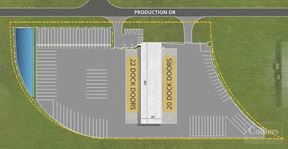 For Lease | 42-Door Truck Terminal on ±4.84 Acres