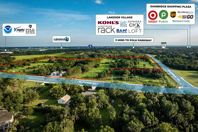 Land on W Pipkin Rd / Waring Rd