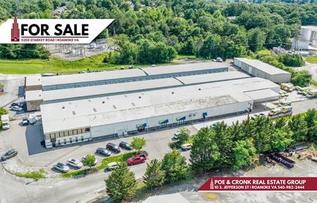 Industrial space for Sale at 5205 Starkey Rd in Roanoke