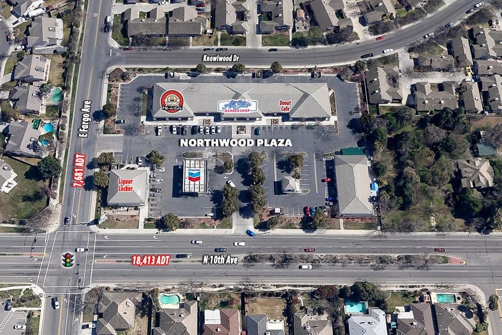 Northwood Plaza Retail Space For Lease in Hanford, CA