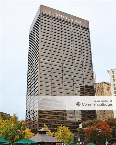 Photo of commercial space at 100 Peachtree Street NW in Atlanta
