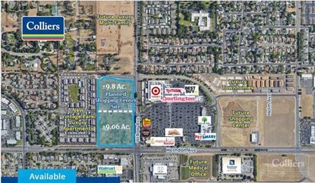 Retail space for Rent at NWC Herndon & Willow Avenues in Fresno